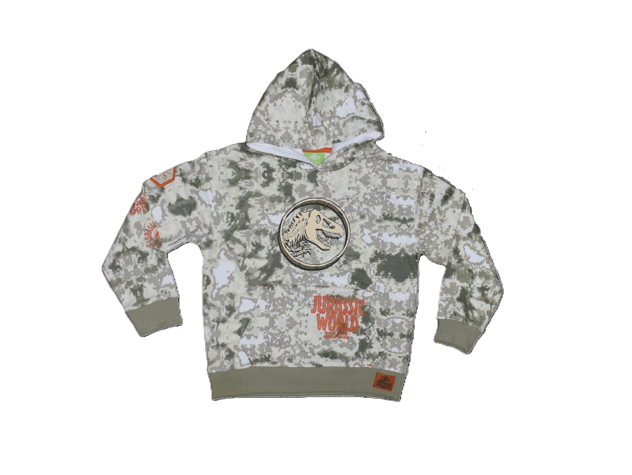 Jurassic World Camo Print Cotton Hoodie - Image 2