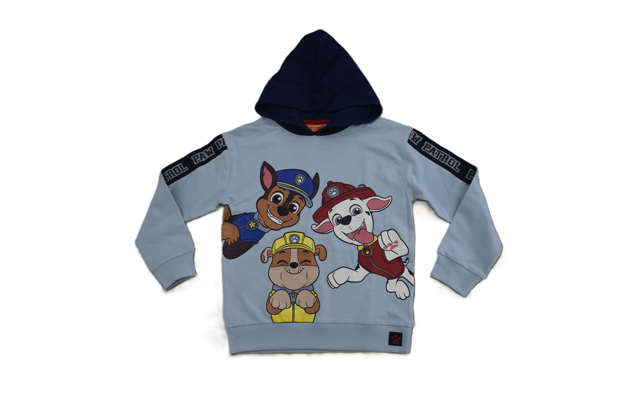 Paw Patrol Sky Blue Cotton Hoodie - Image 2