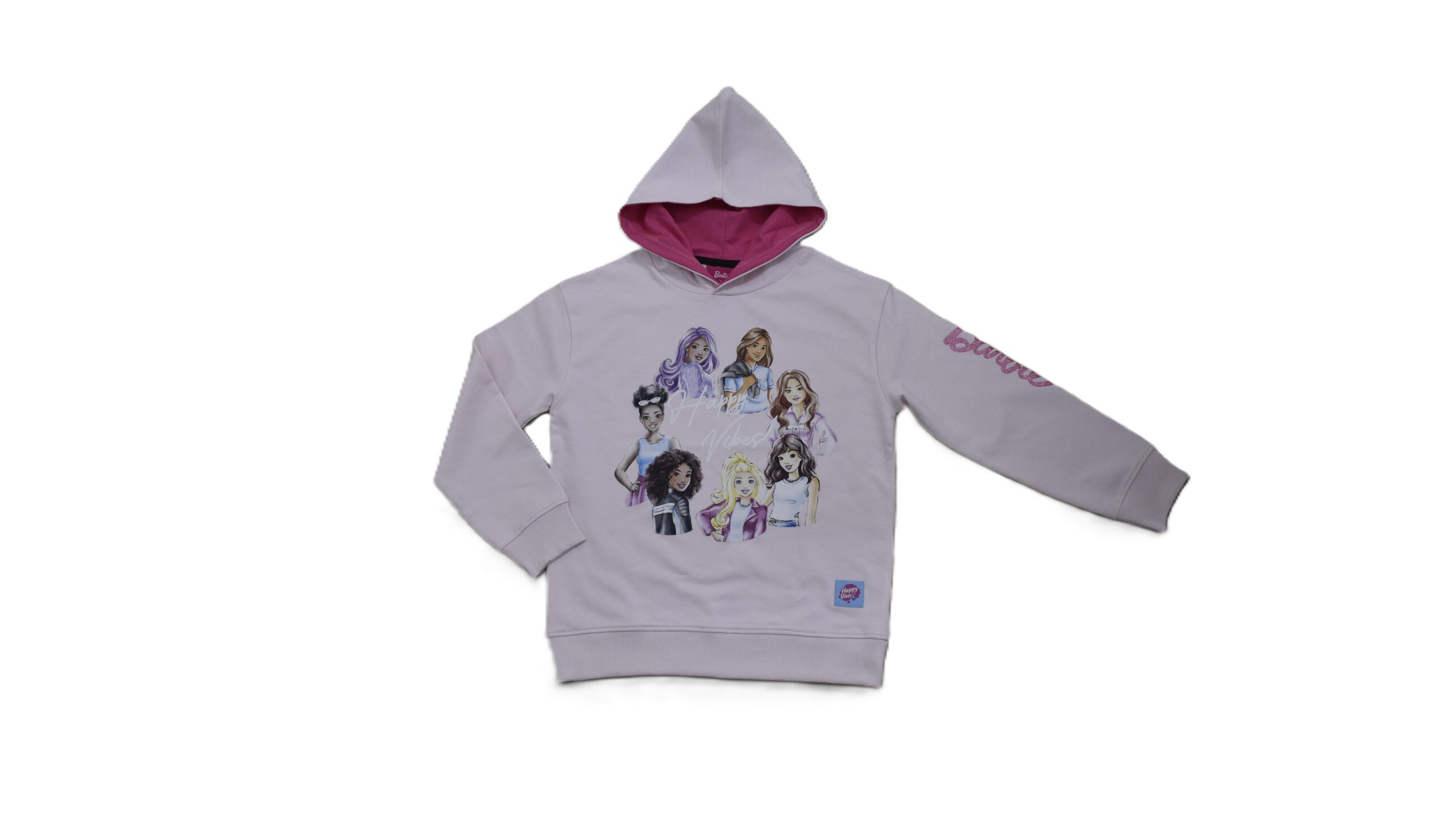 Barbie Bright Pink Cotton Hoodie - Image 2