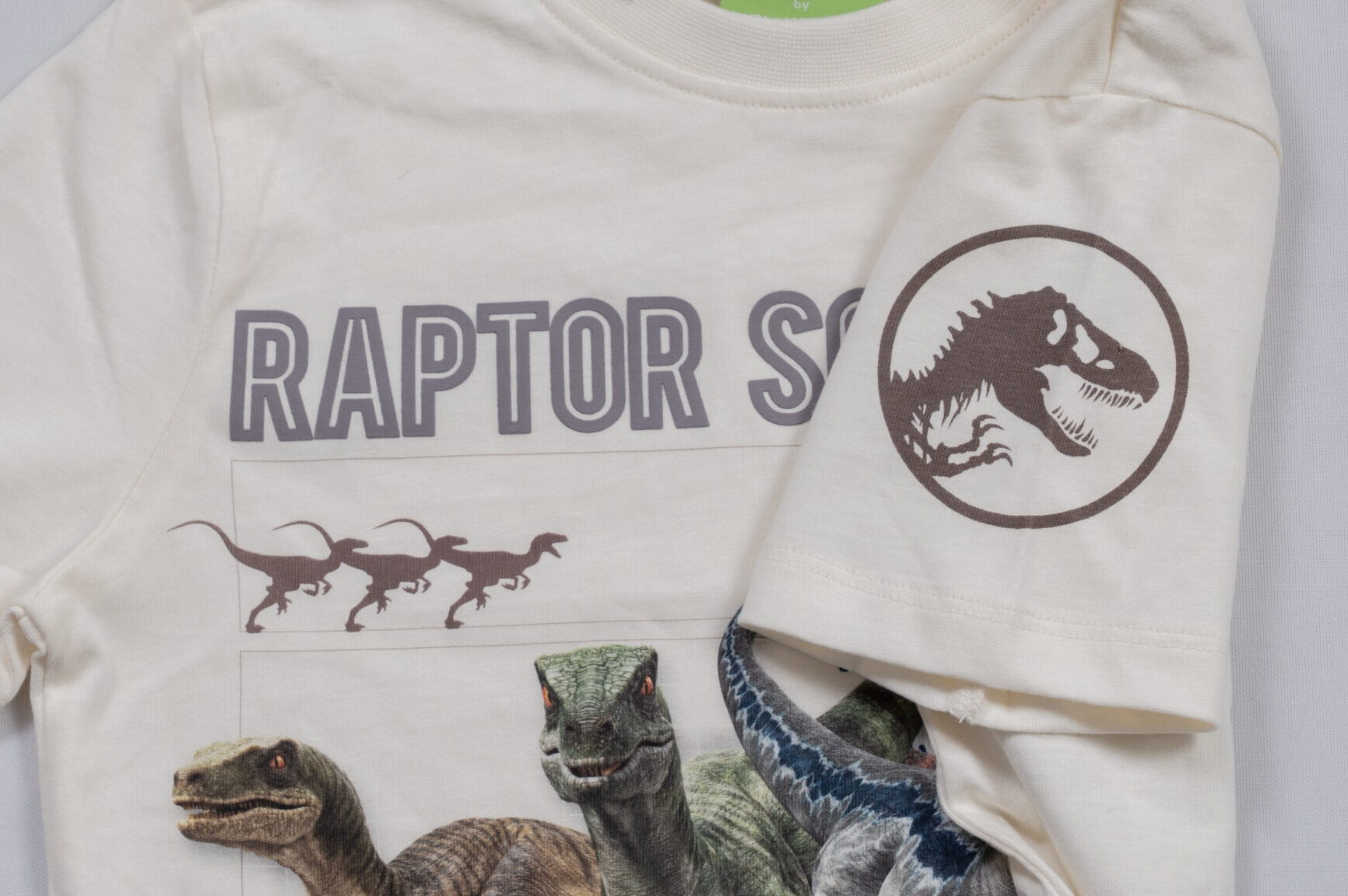 Jurassic World Bright Peach Raptors Tee for Boys (3–8 Years) - Image 3