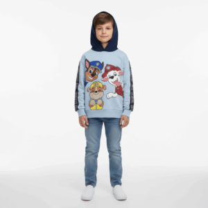Paw Patrol Sky Blue Cotton Hoodie