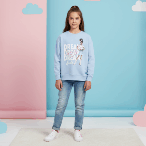 Barbie Bright Blue Cotton Sweater