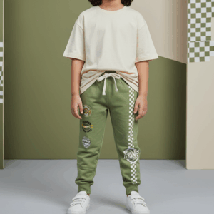 Hot Wheels Boys' Green Jogger (3–8 Years)